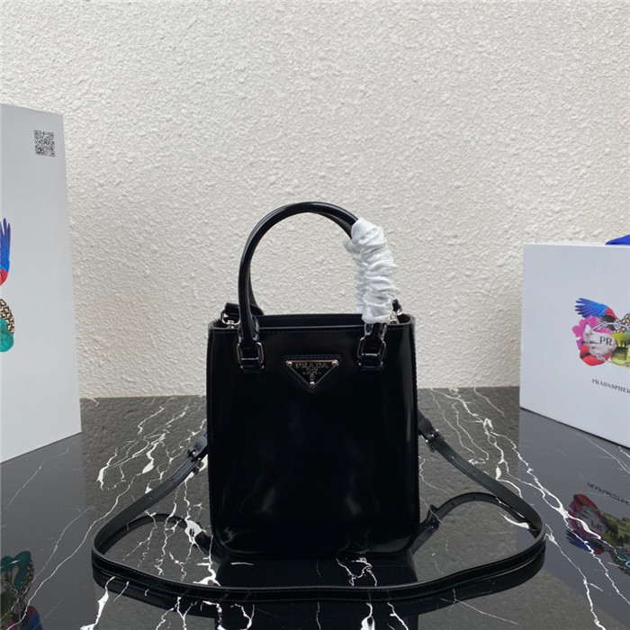 PRADA 프라다 브러시드 미니 토트백 1BA331